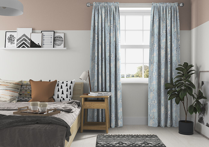 Almond Blossom, Porcelain - Made to Measure Curtains - Image 5